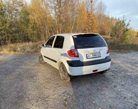 Белый Хендай Гетц, объемом двигателя 1.4 л и пробегом 220 тыс. км за 3200 $, фото 1 на Automoto.ua