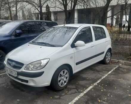 Белый Хендай Гетц, объемом двигателя 1.4 л и пробегом 120 тыс. км за 5000 $, фото 1 на Automoto.ua