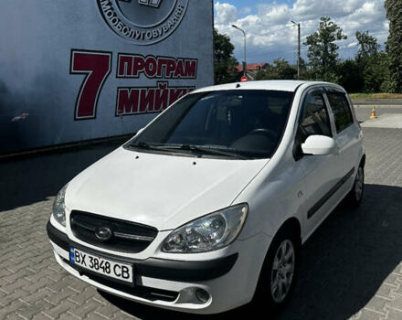 Белый Хендай Гетц, объемом двигателя 1.6 л и пробегом 129 тыс. км за 6999 $, фото 1 на Automoto.ua