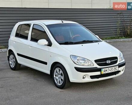 Белый Хендай Гетц, объемом двигателя 1.4 л и пробегом 100 тыс. км за 7000 $, фото 14 на Automoto.ua