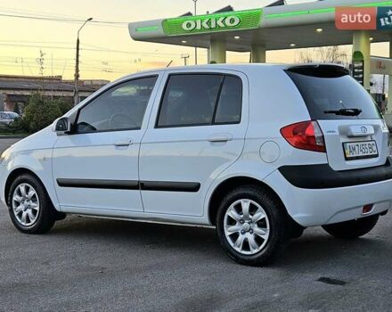 Белый Хендай Гетц, объемом двигателя 1.4 л и пробегом 100 тыс. км за 7000 $, фото 5 на Automoto.ua