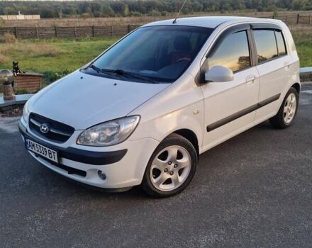 Белый Хендай Гетц, объемом двигателя 1.4 л и пробегом 119 тыс. км за 5700 $, фото 3 на Automoto.ua