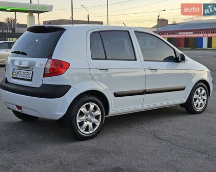 Белый Хендай Гетц, объемом двигателя 1.4 л и пробегом 100 тыс. км за 7000 $, фото 10 на Automoto.ua