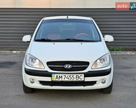 Белый Хендай Гетц, объемом двигателя 1.4 л и пробегом 100 тыс. км за 7000 $, фото 1 на Automoto.ua