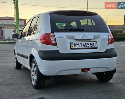 Белый Хендай Гетц, объемом двигателя 1.4 л и пробегом 100 тыс. км за 7000 $, фото 7 на Automoto.ua