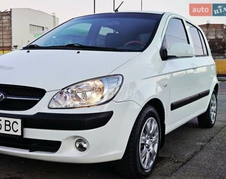 Белый Хендай Гетц, объемом двигателя 1.4 л и пробегом 100 тыс. км за 7000 $, фото 105 на Automoto.ua