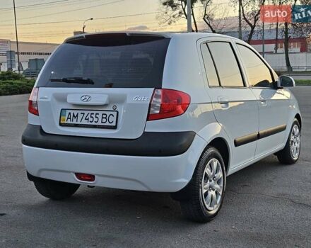 Белый Хендай Гетц, объемом двигателя 1.4 л и пробегом 100 тыс. км за 7000 $, фото 9 на Automoto.ua