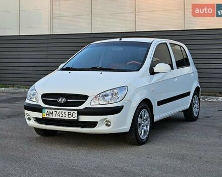 Белый Хендай Гетц, объемом двигателя 1.4 л и пробегом 100 тыс. км за 7000 $, фото 2 на Automoto.ua
