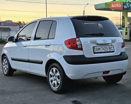 Белый Хендай Гетц, объемом двигателя 1.4 л и пробегом 100 тыс. км за 7000 $, фото 6 на Automoto.ua