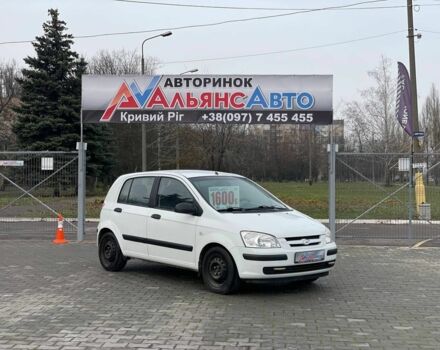 Белый Хендай Гетц, объемом двигателя 1.1 л и пробегом 140 тыс. км за 4400 $, фото 1 на Automoto.ua