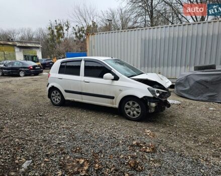 Белый Хендай Гетц, объемом двигателя 1.4 л и пробегом 270 тыс. км за 1700 $, фото 1 на Automoto.ua