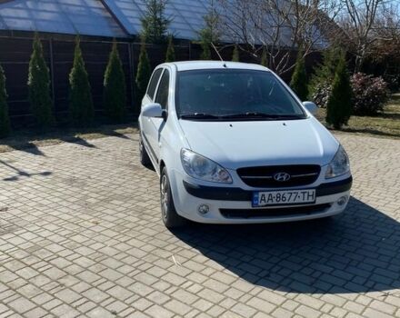 Белый Хендай Гетц, объемом двигателя 1.4 л и пробегом 107 тыс. км за 5999 $, фото 1 на Automoto.ua