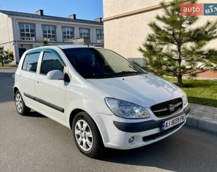 Белый Хендай Гетц, объемом двигателя 1.4 л и пробегом 142 тыс. км за 5600 $, фото 1 на Automoto.ua