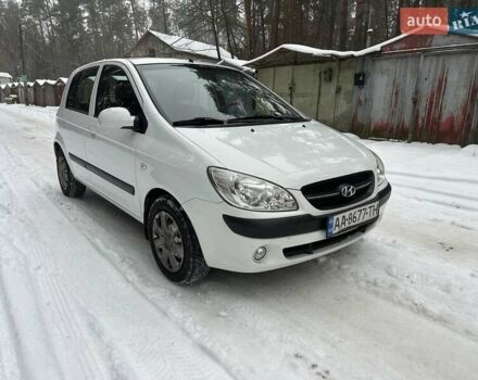 Белый Хендай Гетц, объемом двигателя 1.4 л и пробегом 105 тыс. км за 5800 $, фото 1 на Automoto.ua
