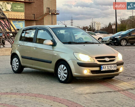 Бежевый Хендай Гетц, объемом двигателя 1.4 л и пробегом 204 тыс. км за 4950 $, фото 6 на Automoto.ua