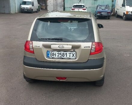 Бежевий Хендай Гетц, об'ємом двигуна 1.4 л та пробігом 203 тис. км за 4100 $, фото 7 на Automoto.ua