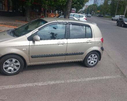 Бежевий Хендай Гетц, об'ємом двигуна 1.4 л та пробігом 203 тис. км за 4100 $, фото 1 на Automoto.ua