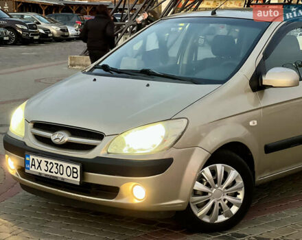 Бежевый Хендай Гетц, объемом двигателя 1.4 л и пробегом 204 тыс. км за 4950 $, фото 1 на Automoto.ua