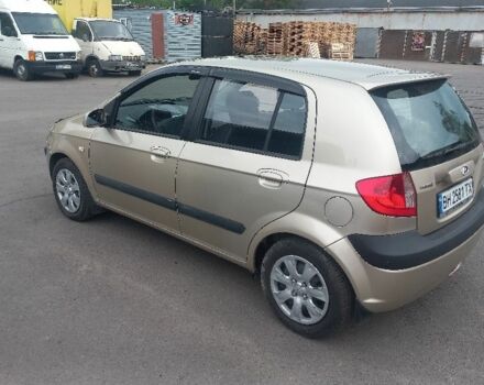 Бежевий Хендай Гетц, об'ємом двигуна 1.4 л та пробігом 203 тис. км за 4100 $, фото 3 на Automoto.ua