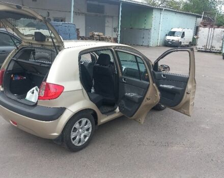 Бежевий Хендай Гетц, об'ємом двигуна 1.4 л та пробігом 203 тис. км за 4100 $, фото 5 на Automoto.ua