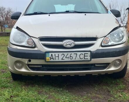 Бежевый Хендай Гетц, объемом двигателя 1.4 л и пробегом 180 тыс. км за 1900 $, фото 7 на Automoto.ua