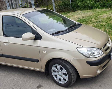 Бежевый Хендай Гетц, объемом двигателя 1.4 л и пробегом 145 тыс. км за 3800 $, фото 2 на Automoto.ua