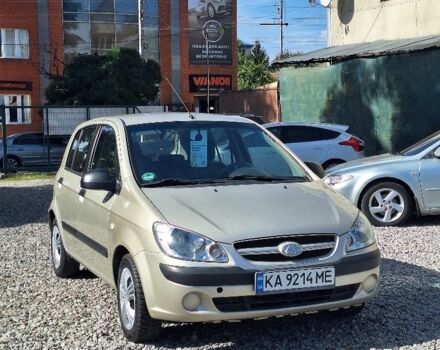 Бежевый Хендай Гетц, объемом двигателя 1.1 л и пробегом 202 тыс. км за 3950 $, фото 2 на Automoto.ua