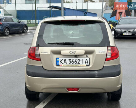 Бежевий Хендай Гетц, об'ємом двигуна 1.4 л та пробігом 152 тис. км за 5700 $, фото 5 на Automoto.ua