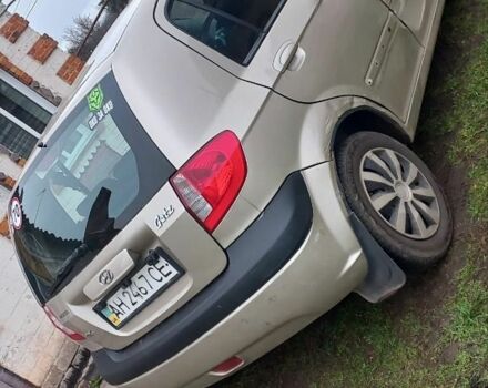 Бежевый Хендай Гетц, объемом двигателя 1.4 л и пробегом 180 тыс. км за 1900 $, фото 6 на Automoto.ua