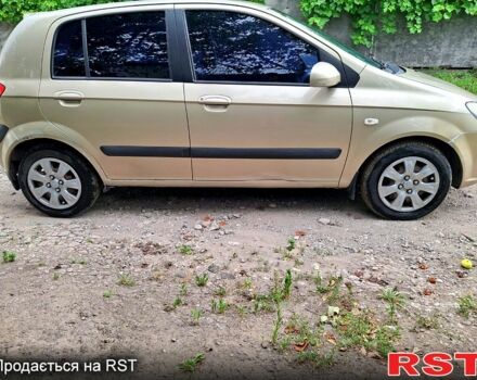 Бежевый Хендай Гетц, объемом двигателя 1.6 л и пробегом 361 тыс. км за 4300 $, фото 4 на Automoto.ua