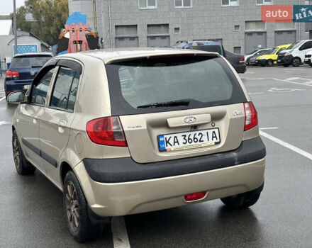 Бежевий Хендай Гетц, об'ємом двигуна 1.4 л та пробігом 152 тис. км за 5700 $, фото 4 на Automoto.ua