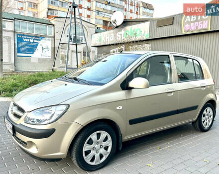 Бежевый Хендай Гетц, объемом двигателя 1.4 л и пробегом 139 тыс. км за 5900 $, фото 9 на Automoto.ua