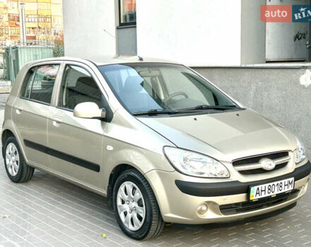 Бежевый Хендай Гетц, объемом двигателя 1.4 л и пробегом 139 тыс. км за 5900 $, фото 2 на Automoto.ua