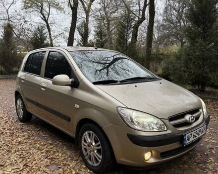 Бежевый Хендай Гетц, объемом двигателя 1.6 л и пробегом 220 тыс. км за 5700 $, фото 1 на Automoto.ua
