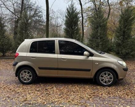 Бежевый Хендай Гетц, объемом двигателя 1.6 л и пробегом 220 тыс. км за 5700 $, фото 6 на Automoto.ua