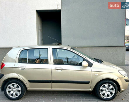 Бежевый Хендай Гетц, объемом двигателя 1.4 л и пробегом 139 тыс. км за 5900 $, фото 4 на Automoto.ua