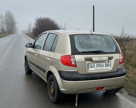 Бежевий Хендай Гетц, об'ємом двигуна 1.4 л та пробігом 167 тис. км за 4500 $, фото 5 на Automoto.ua