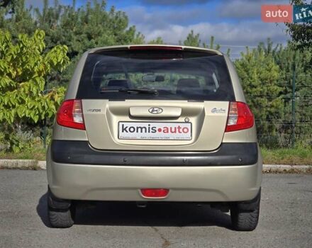 Бежевый Хендай Гетц, объемом двигателя 1.4 л и пробегом 171 тыс. км за 5999 $, фото 9 на Automoto.ua