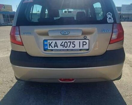 Бежевий Хендай Гетц, об'ємом двигуна 1.4 л та пробігом 167 тис. км за 6900 $, фото 1 на Automoto.ua