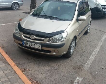 Бежевий Хендай Гетц, об'ємом двигуна 1.4 л та пробігом 203 тис. км за 4100 $, фото 1 на Automoto.ua