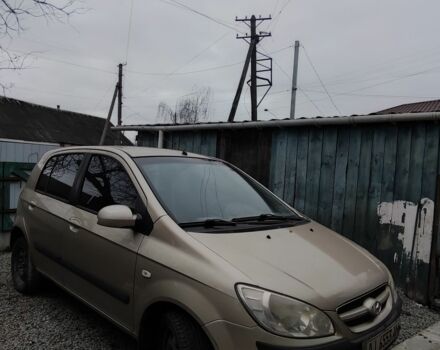 Бежевый Хендай Гетц, объемом двигателя 1.4 л и пробегом 200 тыс. км за 3500 $, фото 1 на Automoto.ua