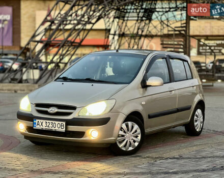 Бежевый Хендай Гетц, объемом двигателя 1.4 л и пробегом 204 тыс. км за 4950 $, фото 1 на Automoto.ua