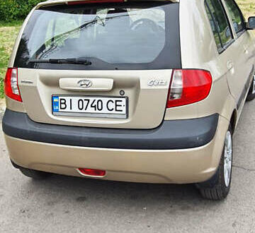 Бежевый Хендай Гетц, объемом двигателя 1.4 л и пробегом 145 тыс. км за 3800 $, фото 1 на Automoto.ua