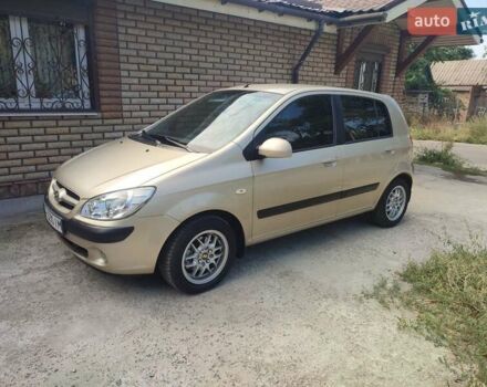 Бежевий Хендай Гетц, об'ємом двигуна 1.6 л та пробігом 168 тис. км за 4500 $, фото 1 на Automoto.ua