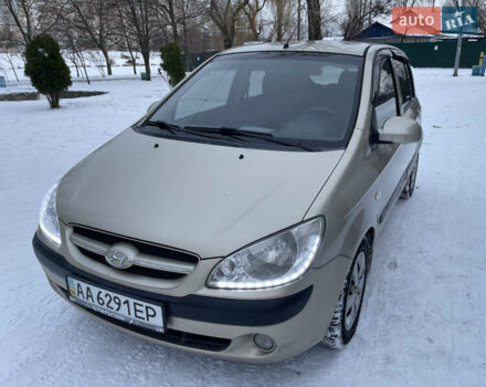 Бежевий Хендай Гетц, об'ємом двигуна 1.6 л та пробігом 197 тис. км за 3950 $, фото 1 на Automoto.ua