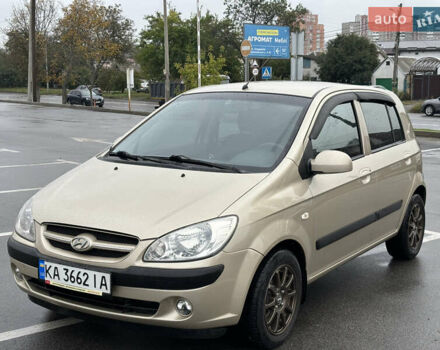 Бежевий Хендай Гетц, об'ємом двигуна 1.4 л та пробігом 152 тис. км за 5700 $, фото 1 на Automoto.ua
