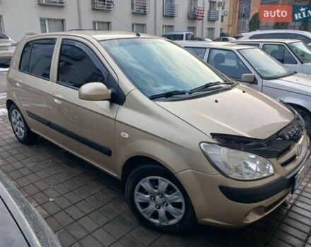 Бежевый Хендай Гетц, объемом двигателя 1.6 л и пробегом 225 тыс. км за 4850 $, фото 1 на Automoto.ua