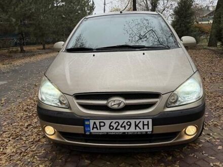 Бежевый Хендай Гетц, объемом двигателя 1.6 л и пробегом 220 тыс. км за 5700 $, фото 1 на Automoto.ua