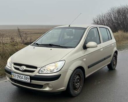 Бежевий Хендай Гетц, об'ємом двигуна 1.4 л та пробігом 167 тис. км за 4500 $, фото 1 на Automoto.ua