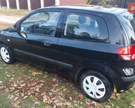 Черный Хендай Гетц, объемом двигателя 1.09 л и пробегом 247 тыс. км за 3700 $, фото 1 на Automoto.ua